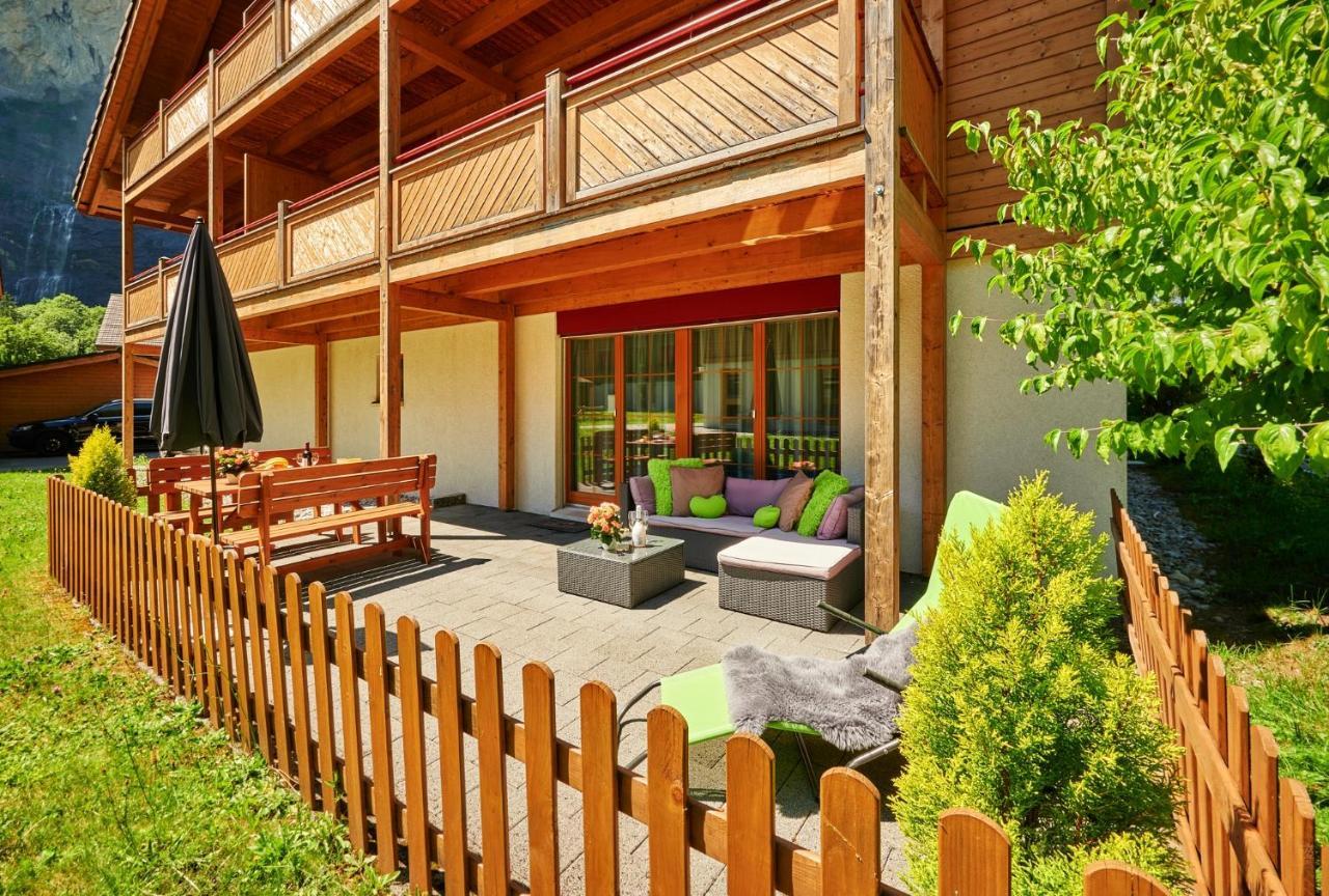 Apartment Breithorn - Charming Home - Free Parking & Wifi Lauterbrunnen Dış mekan fotoğraf