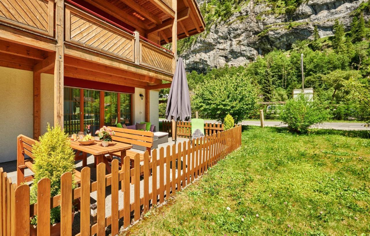 Apartment Breithorn - Charming Home - Free Parking & Wifi Lauterbrunnen Dış mekan fotoğraf