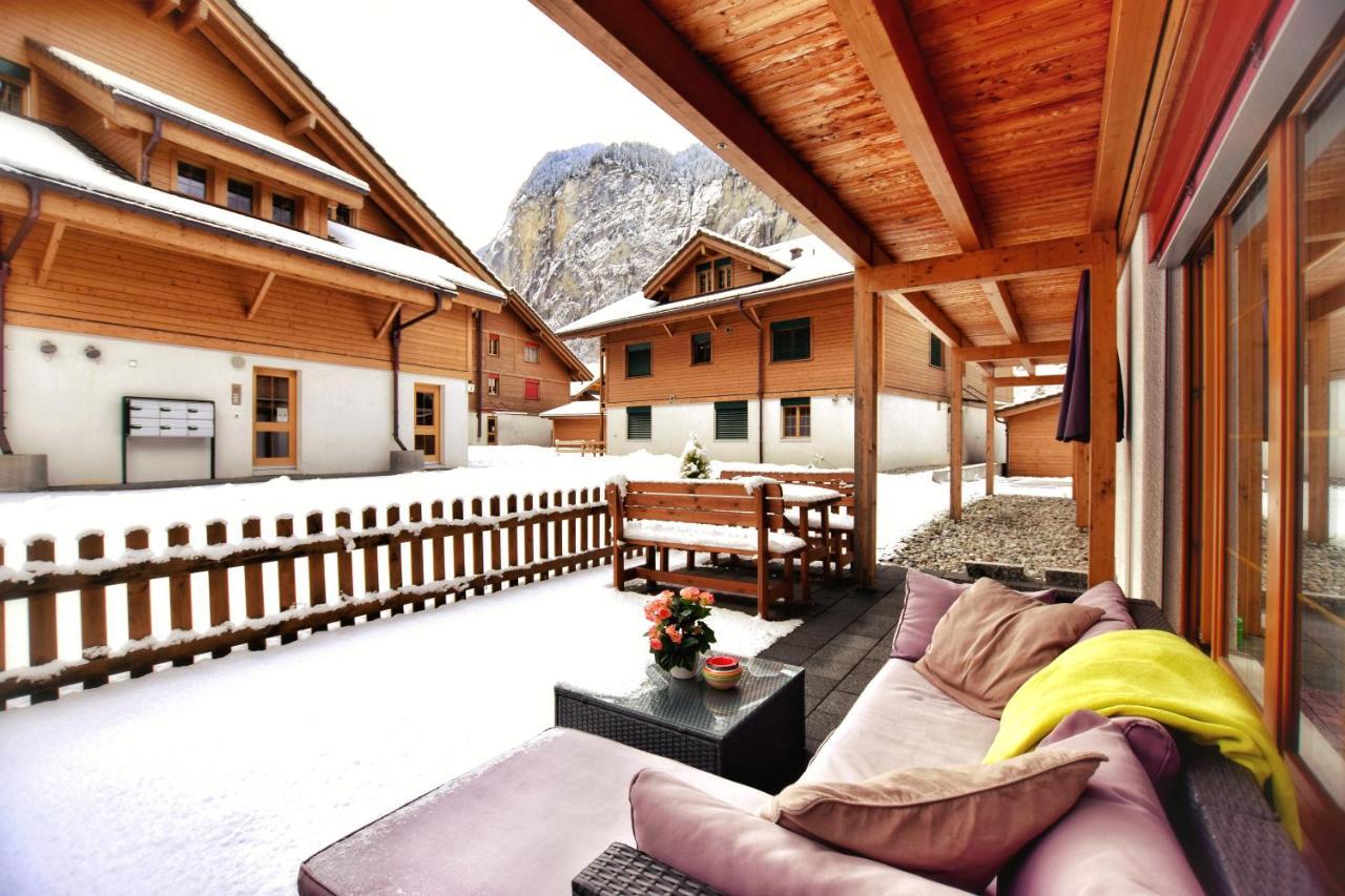Apartment Breithorn - Charming Home - Free Parking & Wifi Lauterbrunnen Dış mekan fotoğraf
