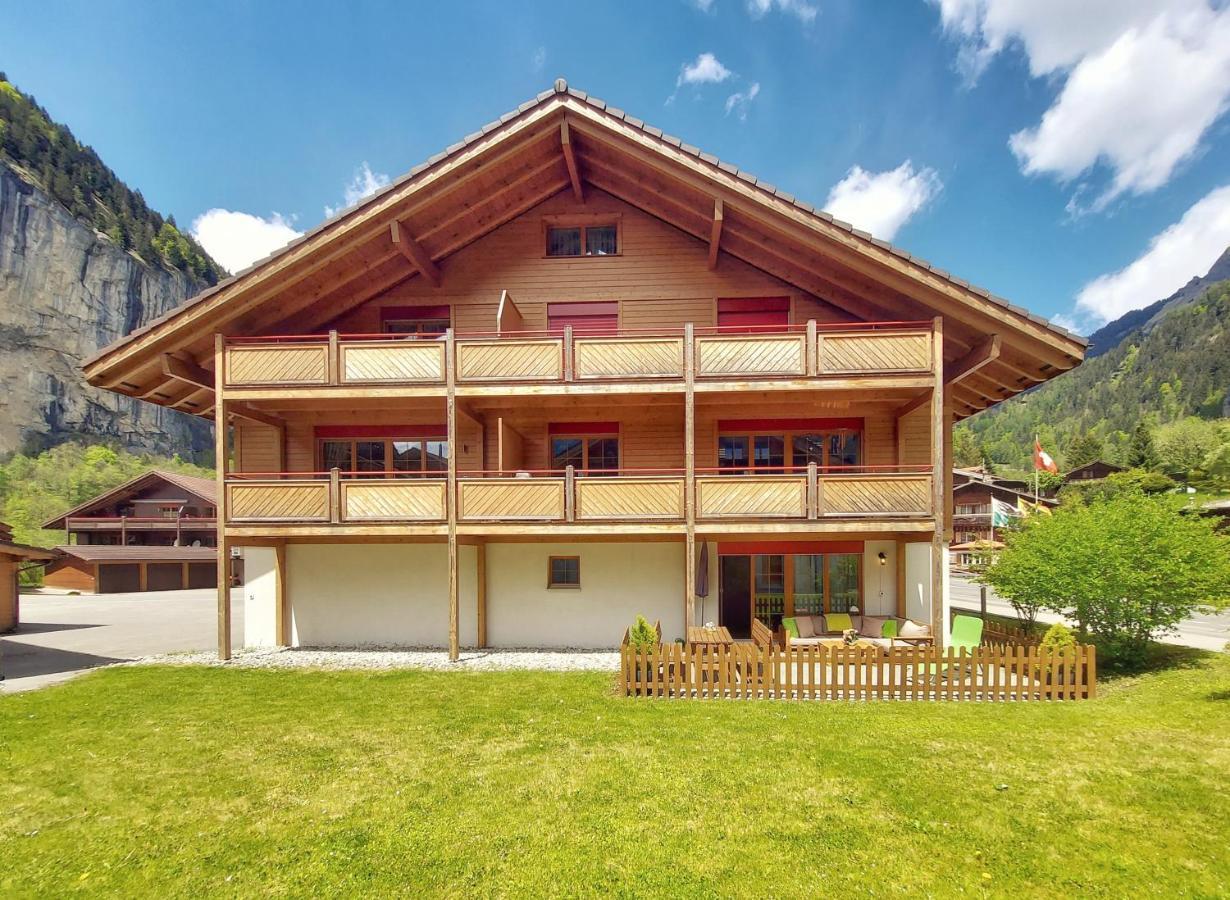 Apartment Breithorn - Charming Home - Free Parking & Wifi Lauterbrunnen Dış mekan fotoğraf
