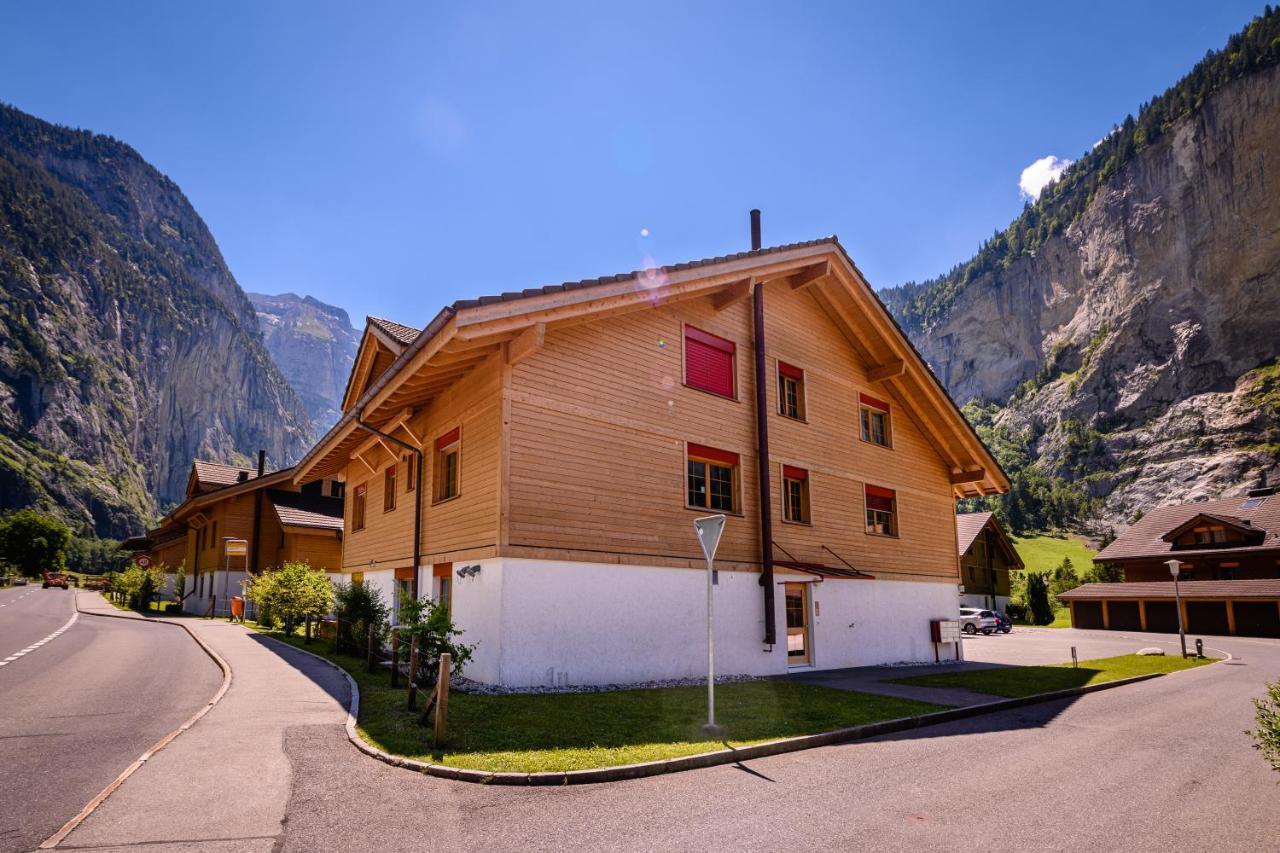 Apartment Breithorn - Charming Home - Free Parking & Wifi Lauterbrunnen Dış mekan fotoğraf